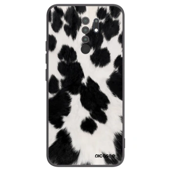 Picasee crna silikonska maskica za Xiaomi Redmi 9 - Black Moo