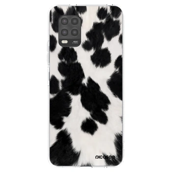 Picasee silikonska prozirna maskica za Xiaomi Mi 10 Lite - Black Moo