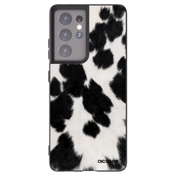 Picasee crna silikonska maskica za Samsung Galaxy S21 Ultra 5G G998B - Black Moo