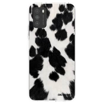 Picasee silikonska prozirna maskica za Xiaomi Poco M3 - Black Moo