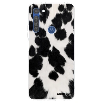 Maskica za Motorola Moto G8 - Black Moo