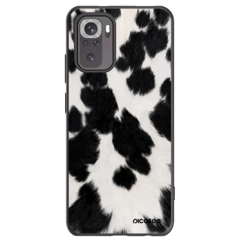 Picasee crna silikonska maskica za Xiaomi Redmi Note 10 - Black Moo