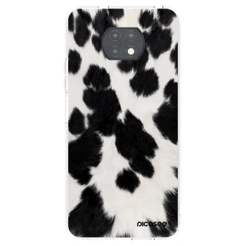 Picasee silikonska prozirna maskica za Xiaomi Redmi Note 9T - Black Moo