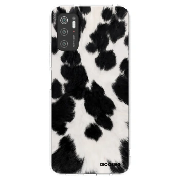 Picasee silikonska prozirna maskica za Xiaomi Poco M3 Pro 5G - Black Moo