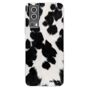 Picasee silikonska prozirna maskica za Vivo Y72 5G - Black Moo