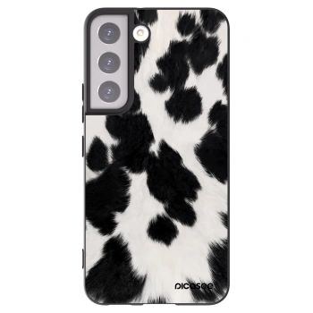 Picasee crna silikonska maskica za Samsung Galaxy S22 5G - Black Moo