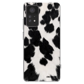 Picasee silikonska prozirna maskica za Xiaomi Redmi Note 11 Pro 5G - Black Moo