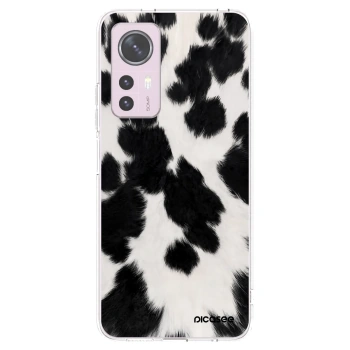 Picasee silikonska prozirna maskica za Xiaomi 12 - Black Moo