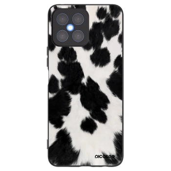 Picasee crna silikonska maskica za Honor X8 4G - Black Moo