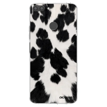 Picasee silikonska prozirna maskica za Huawei P Smart - Black Moo