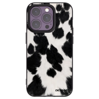 Picasee crna silikonska maskica za Apple iPhone 14 Pro - Black Moo