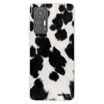 Picasee silikonska prozirna maskica za Xiaomi 12 Lite - Black Moo