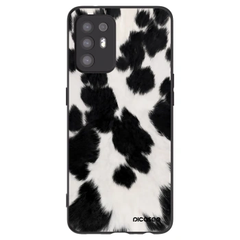 Picasee crna silikonska maskica za OPPO A94 5G - Black Moo