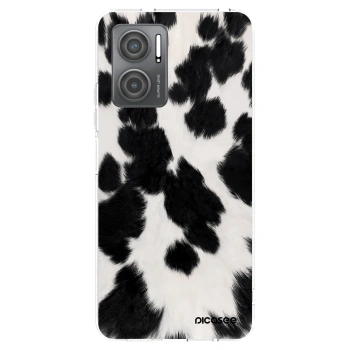 Picasee silikonska prozirna maskica za Xiaomi Redmi 10 5G - Black Moo