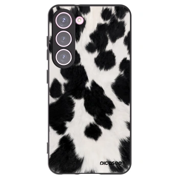 Picasee crna silikonska maskica za Samsung Galaxy S23 5G - Black Moo