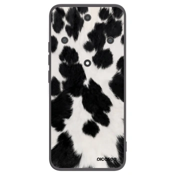 Picasee crna silikonska maskica za Honor Magic5 Lite 5G - Black Moo