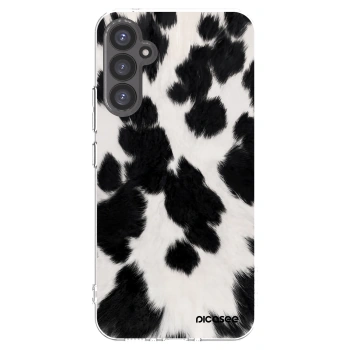 Picasee silikonska prozirna maskica za Samsung Galaxy A34 5G A346B - Black Moo