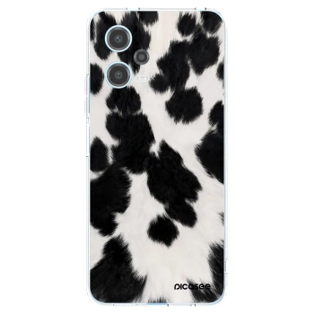 Picasee silikonska prozirna maskica za Xiaomi Redmi Note 12 5G - Black Moo
