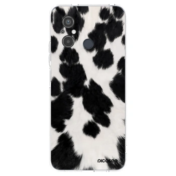 Picasee silikonska prozirna maskica za Xiaomi Redmi 12C - Black Moo