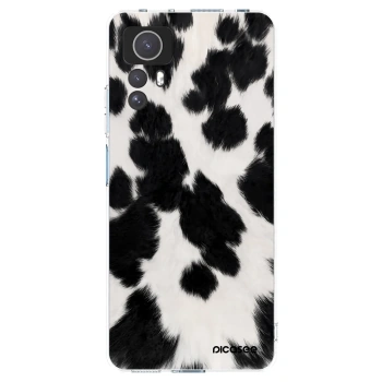 Picasee silikonska prozirna maskica za Xiaomi Redmi Note 12S - Black Moo
