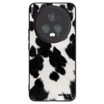Picasee crna silikonska maskica za Honor Magic5 Pro - Black Moo