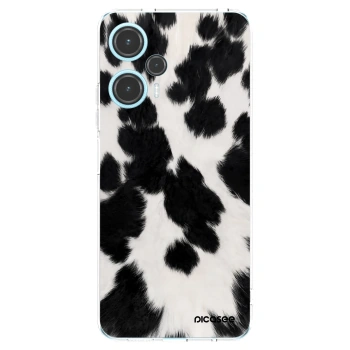 Picasee silikonska prozirna maskica za Xiaomi Poco F5 - Black Moo