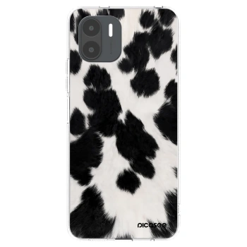 Picasee silikonska prozirna maskica za Xiaomi Redmi A2 - Black Moo