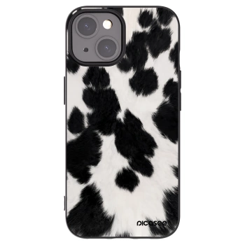 Picasee crna silikonska maskica za Apple iPhone 15 - Black Moo