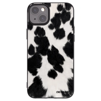 Picasee crna silikonska maskica za Apple iPhone 15 Plus - Black Moo