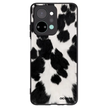 Picasee crna silikonska maskica za Honor X7a - Black Moo