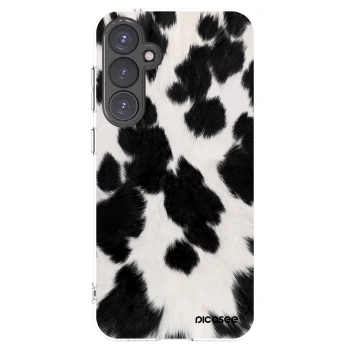 Picasee silikonska prozirna maskica za Samsung Galaxy S23 FE S711B - Black Moo