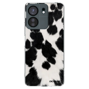 Picasee silikonska prozirna maskica za Xiaomi Redmi 13C 4G - Black Moo