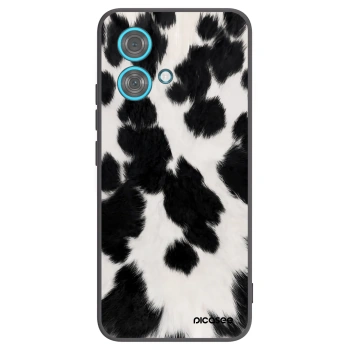 Picasee crna silikonska maskica za Motorola Edge 40 Neo - Black Moo