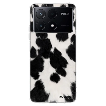 Picasee silikonska prozirna maskica za Xiaomi Poco X6 Pro - Black Moo