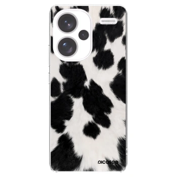 Picasee silikonska prozirna maskica za Xiaomi Redmi Note 13 Pro+ 5G - Black Moo