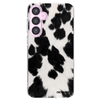 Picasee silikonska prozirna maskica za Samsung Galaxy A55 5G A556B - Black Moo