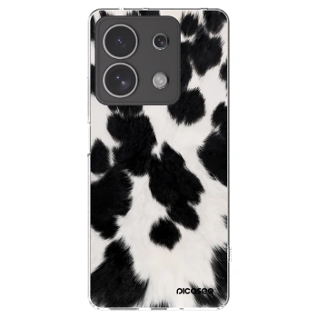 Picasee silikonska prozirna maskica za Xiaomi Redmi Note 13 4G - Black Moo