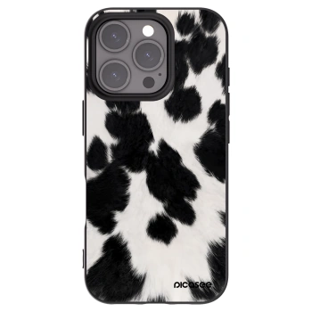 Picasee crna silikonska maskica za Apple iPhone 16 Pro - Black Moo