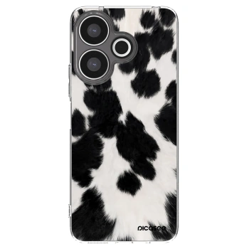 Picasee silikonska prozirna maskica za Xiaomi Redmi 13 4G - Black Moo
