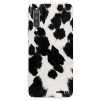 Picasee silikonska prozirna maskica za Xiaomi Mi 9 - Black Moo