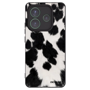 Picasee crna silikonska maskica za Xiaomi Redmi Note 14 5G - Black Moo