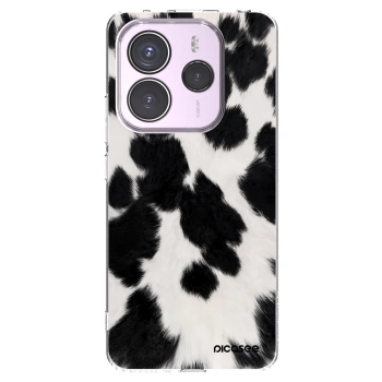 Picasee silikonska prozirna maskica za Xiaomi Redmi Note 14 5G - Black Moo