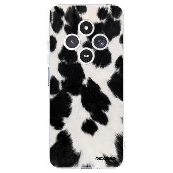 Picasee silikonska prozirna maskica za Xiaomi Redmi 14C - Black Moo