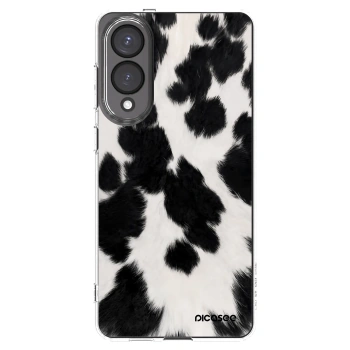 Picasee silikonska prozirna maskica za Samsung Galaxy S25 Edge 5G - Black Moo