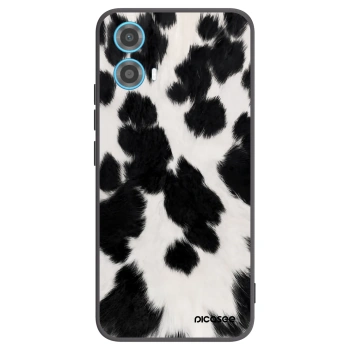 Picasee crna silikonska maskica za Motorola Moto G34 5G - Black Moo