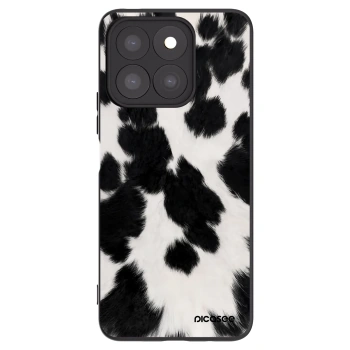 Picasee crna silikonska maskica za Honor X8c - Black Moo