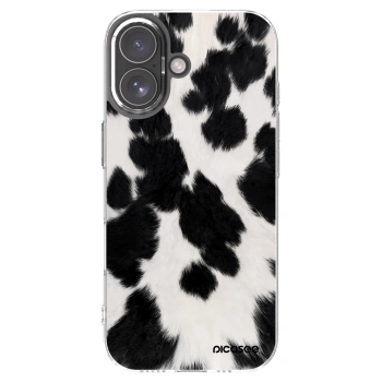 Picasee silikonska prozirna maskica za Apple iPhone 17 - Black Moo