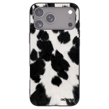 Picasee crna silikonska maskica za Apple iPhone 17 Pro Max - Black Moo