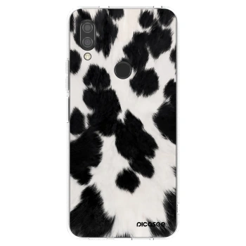 Picasee silikonska prozirna maskica za Xiaomi Redmi 7 - Black Moo