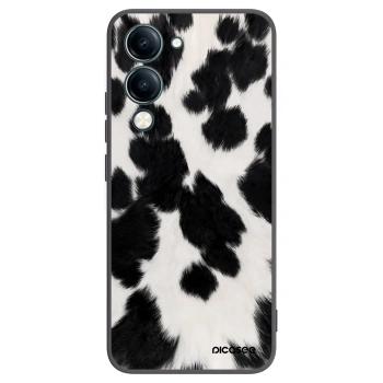 Picasee crna silikonska maskica za Vivo Y29s 5G - Black Moo